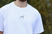Load image into Gallery viewer, Unisex Greyhound T-Shirt - White
